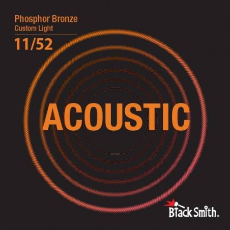 BlackSmith PB-1152 Custom Light - struny do gitary akustycznej - 1