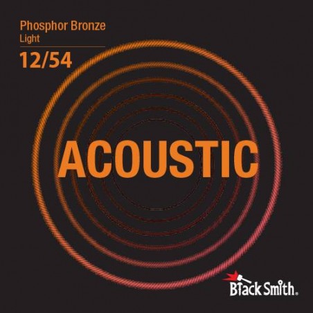 BlackSmith PB-1254 Light - struny do gitary akustycznej - 1