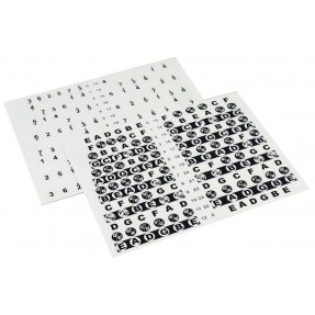 Guitto GFM01 - naklejki na podstrunnicę - 1