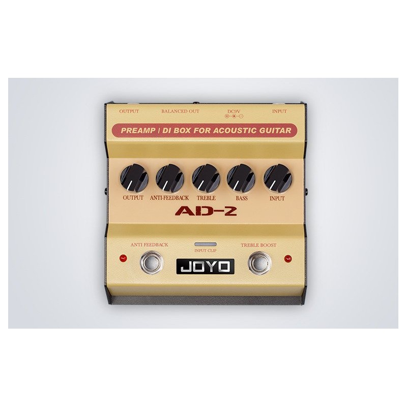 Joyo AD-2 - przedwzmacniacz/DI-box do gitary akustycznej - 1