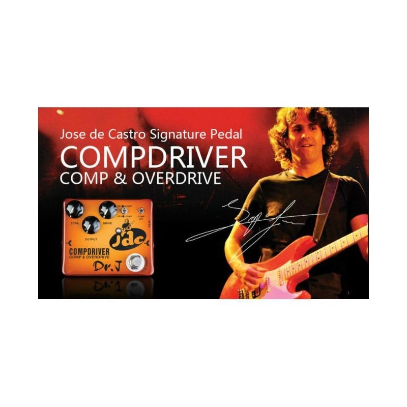 Dr.J CompDriver DJDC - sygnowany efekt gitarowy - 3