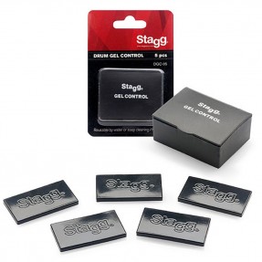 Stagg DGC-05BK - żelowe nakładki wyciszajace - 1