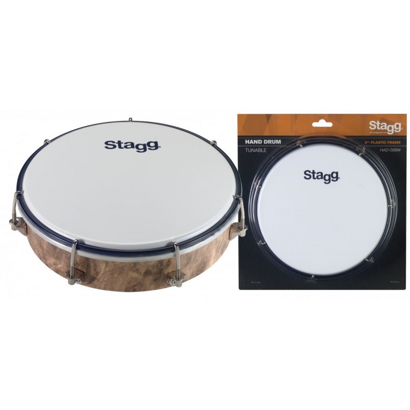 Stagg HAD-008W - bębenek plastikowy 8" - 1