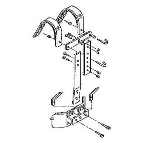 Stagg MK 1849 - uprząż do bębna marszowego - 1
