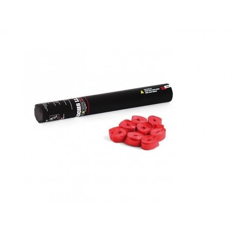 TCM FX Handheld Streamer Cannon 40cm, red - wyrzutnia konfetti
