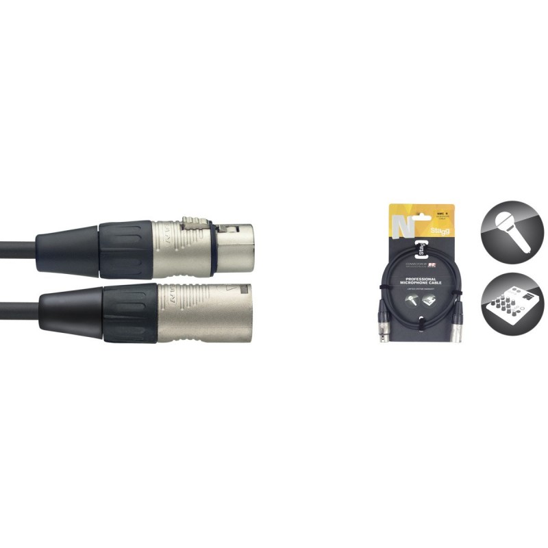 Stagg NMC20R - kabel mikrofonowy 20m - 1 Stagg NMC20R - kabel mikrofonowy 20m - 1