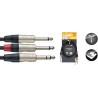 Stagg NYC1/PS2PR - kabel instrumentalny 1m - 1 Stagg NYC1/PS2PR - kabel instrumentalny 1m - 1