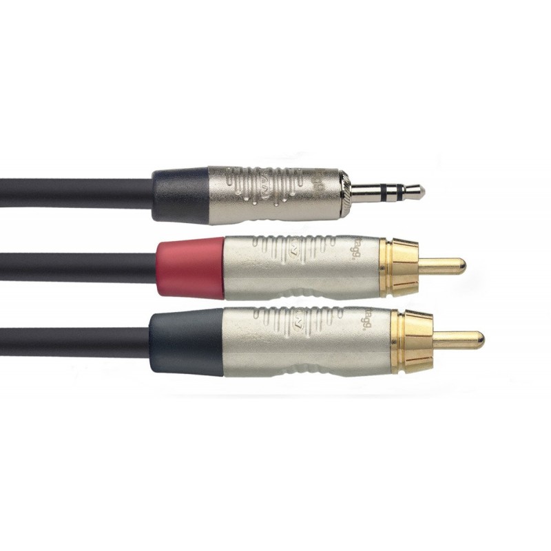 Stagg NYC10/MPS2CMR - kabel przejściowy 10m - 1 Stagg NYC10/MPS2CMR - kabel przejściowy 10m - 1