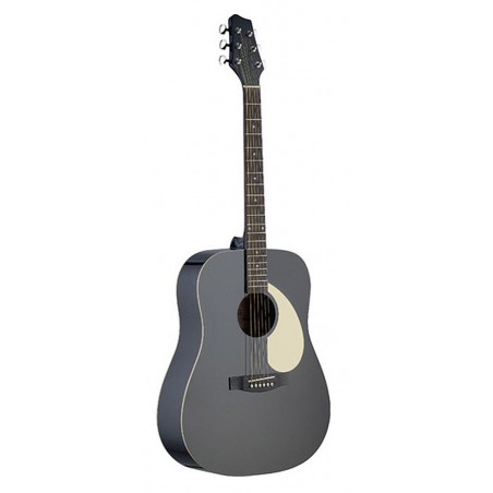 Stagg SA30DBK - gitara akustyczna - 1