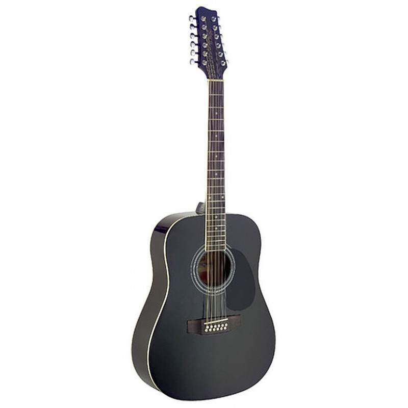Stagg SA40D/12BK - gitara akustyczna 12 strunowa - 1 Stagg SA40D/12BK - gitara akustyczna 12 strunowa - 1