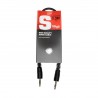 Stagg SAC030MPSMPSB - kabel połączeniowy 30cm - 2 Stagg SAC030MPSMPSB - kabel połączeniowy 30cm - 2