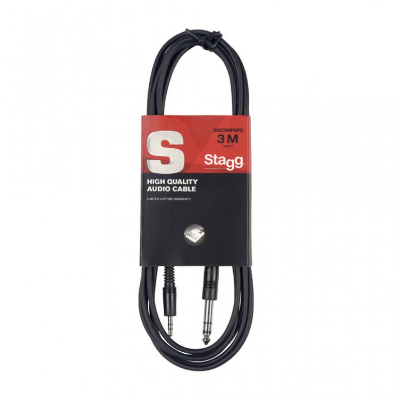 Stagg SAC3MPSBPS - kabel połączeniowy 3m - 2 Stagg SAC3MPSBPS - kabel połączeniowy 3m - 2