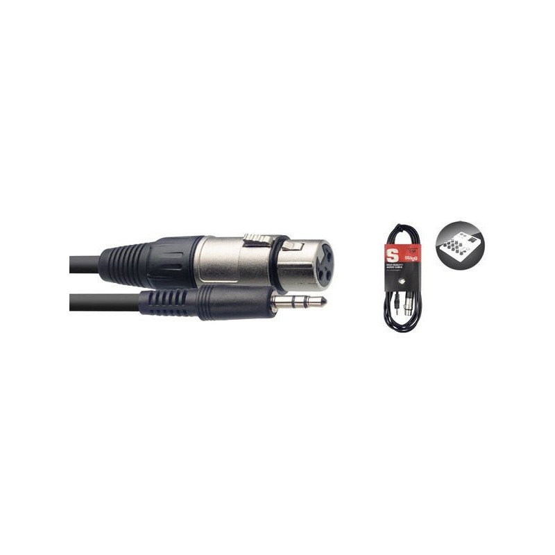 Stagg SAC3MPSXF - kabel połączeniowy 3m - 1 Stagg SAC3MPSXF - kabel połączeniowy 3m - 1
