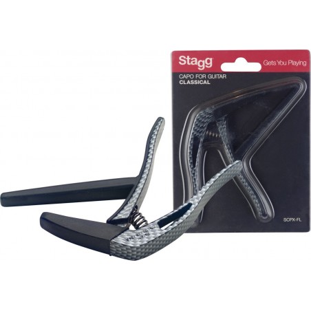 Stagg SCPX-FL CA - kapodaster do gitary klasycznej - 1