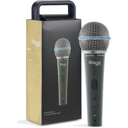Stagg SDM 60 - mikrofon dynamiczny z wyłącznikiem - 1