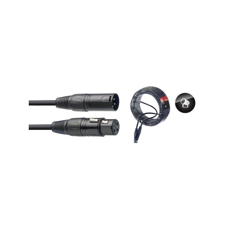 Stagg SDX0,5-3 - kabel DMX 0,5m - 1