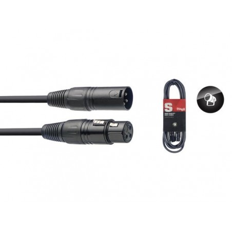 Stagg SDX10-3 - kabel DMX 10m - 1