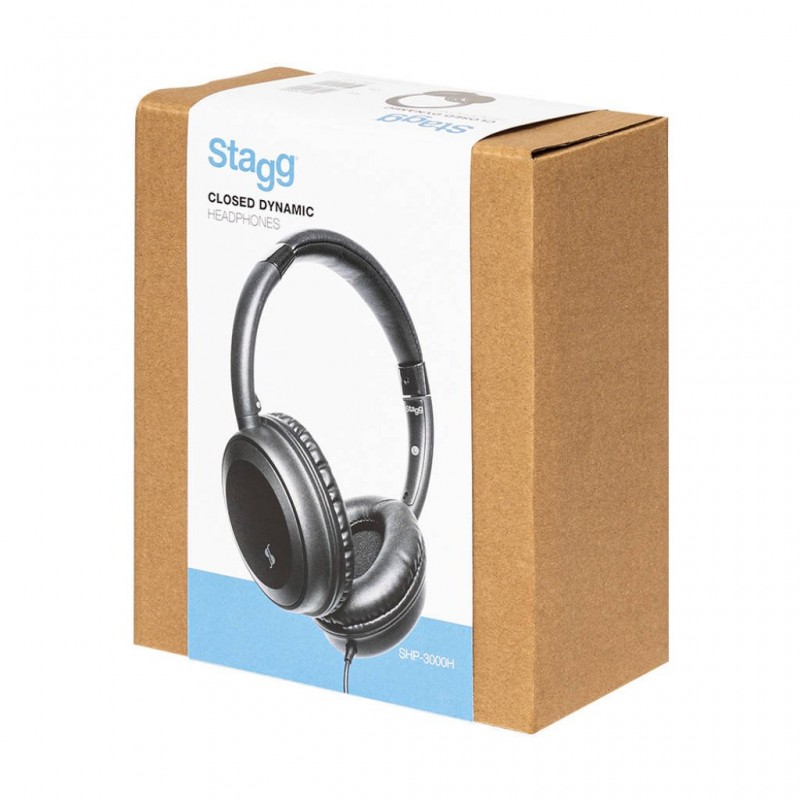 Stagg SHP-3000H - zamknięte słuchawki HiFi - 1 Stagg SHP-3000H - zamknięte słuchawki HiFi - 1