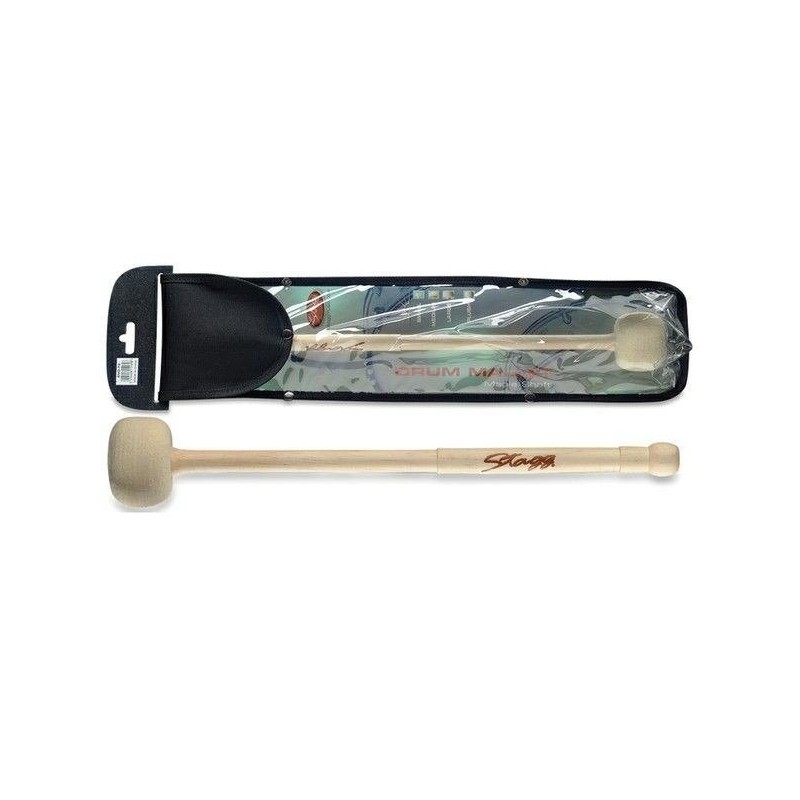 Stagg SMD F2 - pałka do bębna marszowego - 1