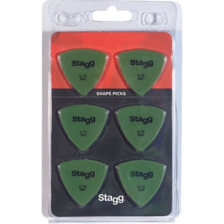 Stagg SPELLIX6-0.73 - kostki gitarowe - 1