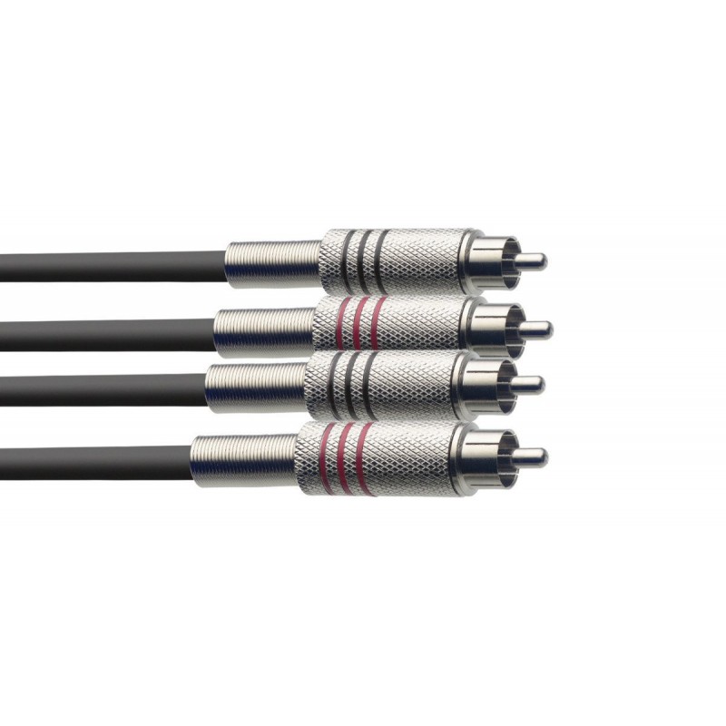 Stagg STC1C - podwójny kabel połączeniowy 1m - 2 Stagg STC1C - podwójny kabel połączeniowy 1m - 2