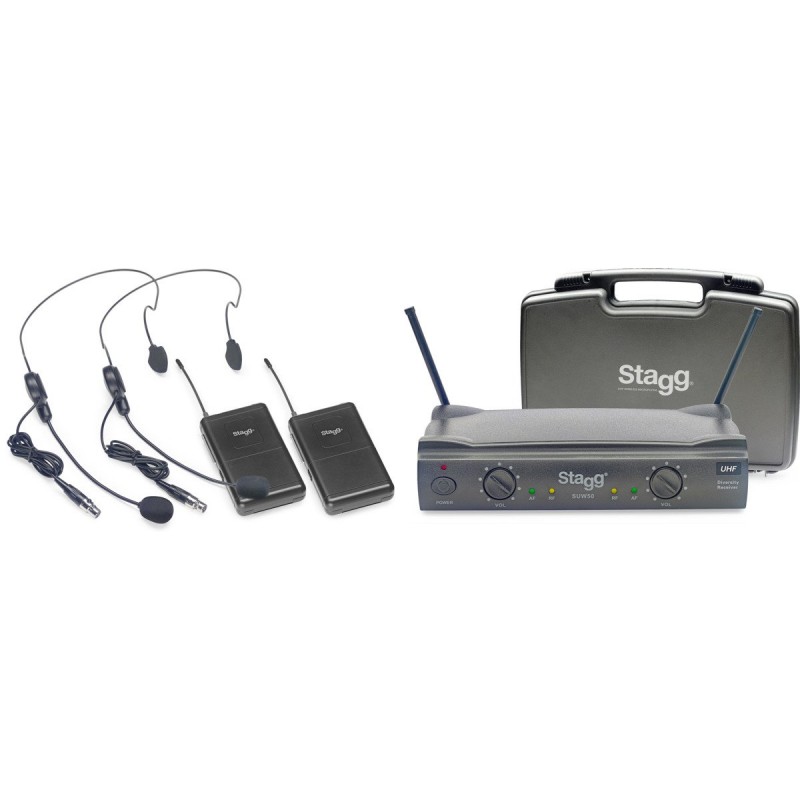 Stagg SUW 50 HH EG EU - bezprzewodowy system UHF - 3