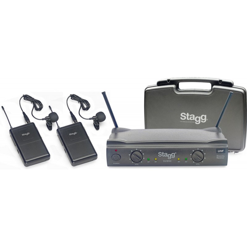 Stagg SUW 50 LL EG EU - bezprzewodowy system UHF - 3