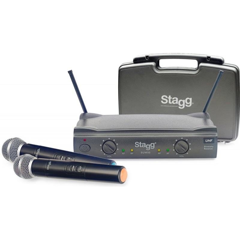 Stagg SUW 50 MM EG EU - bezprzewodowy system UHF - 2