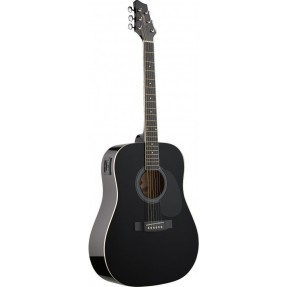 Stagg SW-201 BK VT - gitara elektroakustyczna - 1