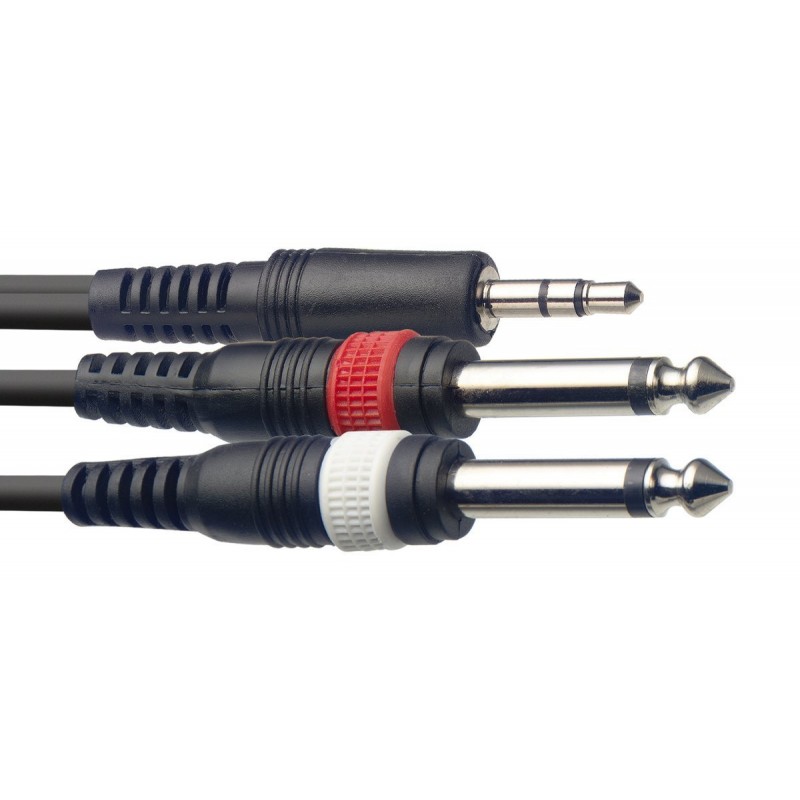 Stagg SYC2/MPSB2P E - kabel połączeniowy 2m - 2 Stagg SYC2/MPSB2P E - kabel połączeniowy 2m - 2