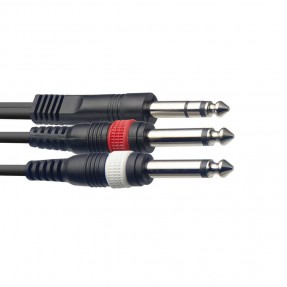 Stagg SYC3/PS2P E - kabel połączeniowy 3m - 1