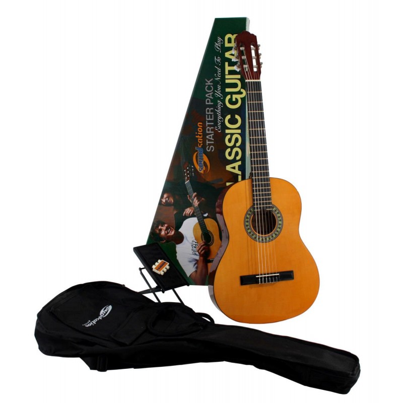Soundsation CGPKG100Pack - gitara klasyczna zestaw - 1 Soundsation CGPKG100Pack - gitara klasyczna zestaw - 1