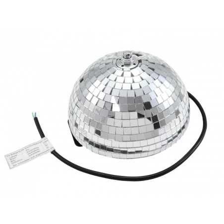 EUROLITE Half Mirror Ball 20cm motorized - Kula Lustrzana