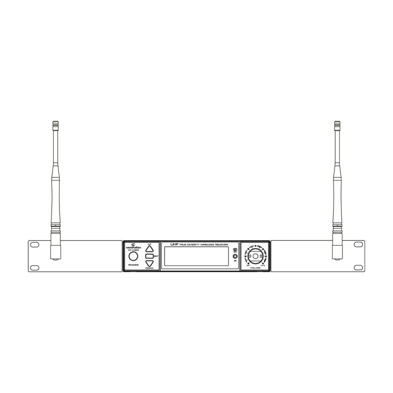 Soundsation WF-RACK KIT2 - zestaw montażowy do systemów bezprzewodowych - 2