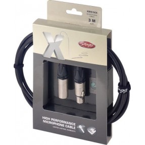 Stagg XMC3XX - kabel mikrofonowy 3m - 1