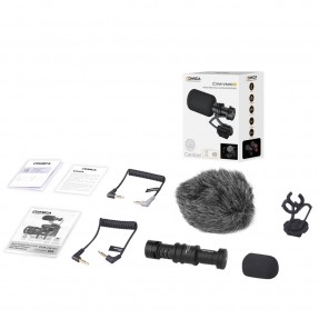 Comica CVM-VM10II B -  mikrofon do kamery, aparatu, smartfona - 1