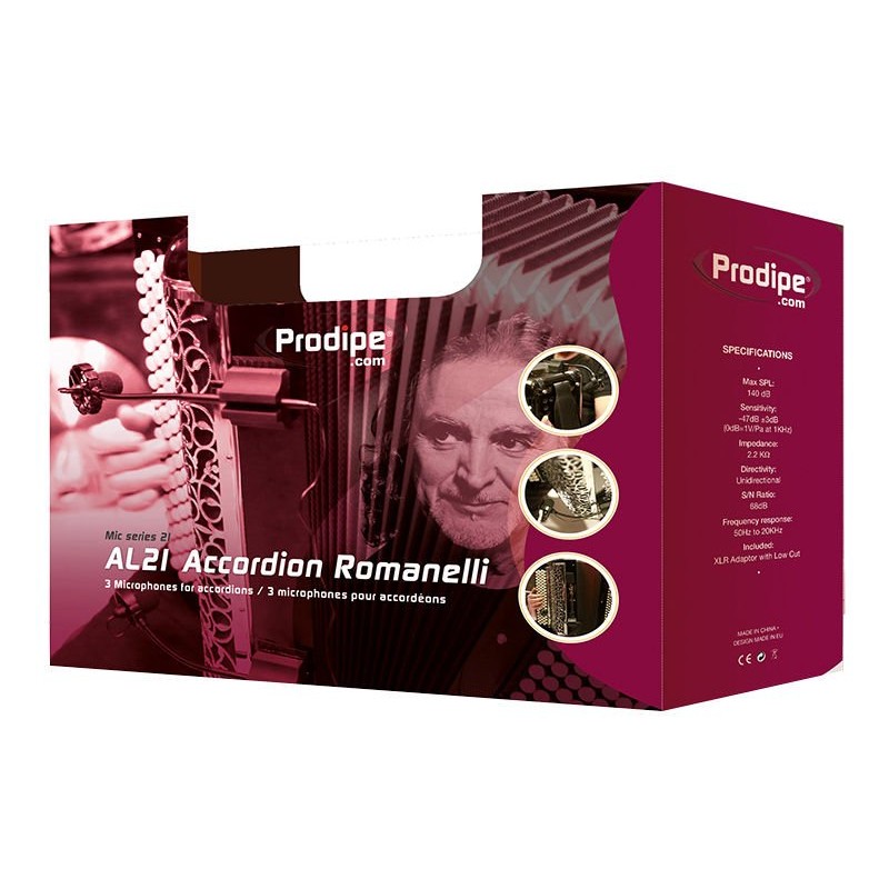 Prodipe AL21 - zestaw mikrofonów instrumentalnych - 2