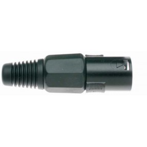 Stagg 926BK- wtyk XLR męski - 1