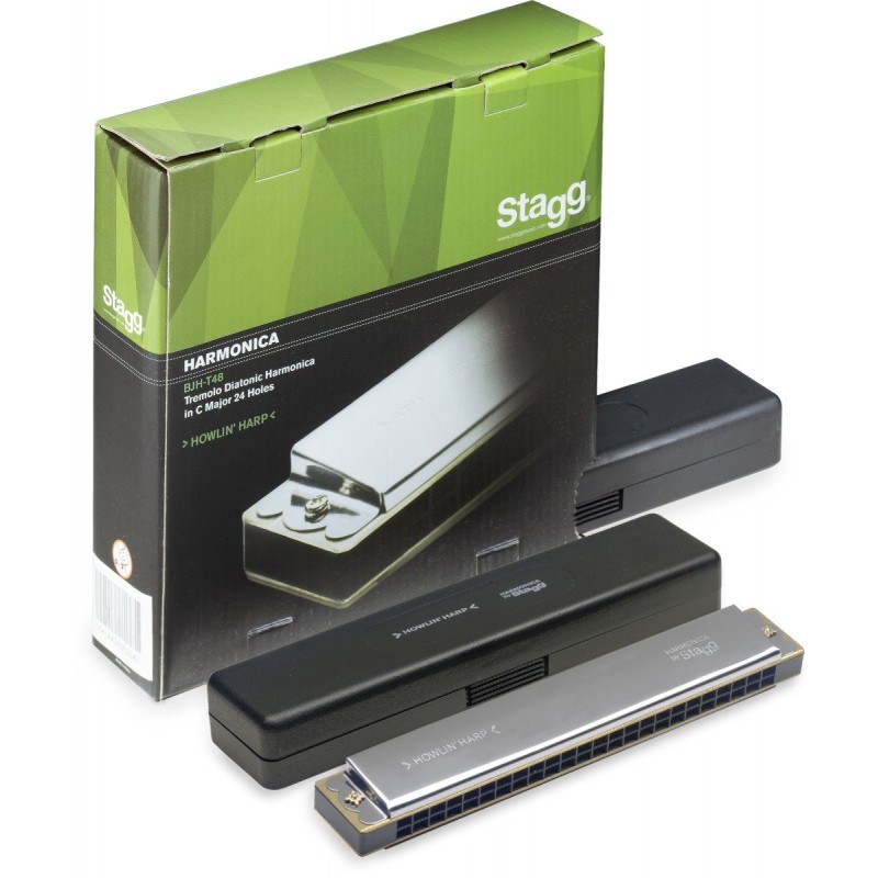 Stagg BJH T 48 - harmonijka ustna, tonacja C-dur - 1 Stagg BJH T 48 - harmonijka ustna, tonacja C-dur - 1