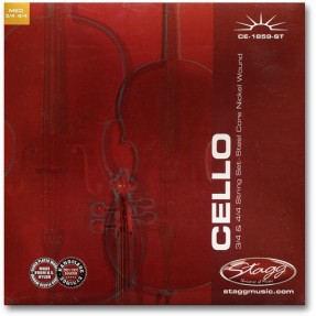 Stagg CE-1859-ST - struny do wiolonczeli - 1
