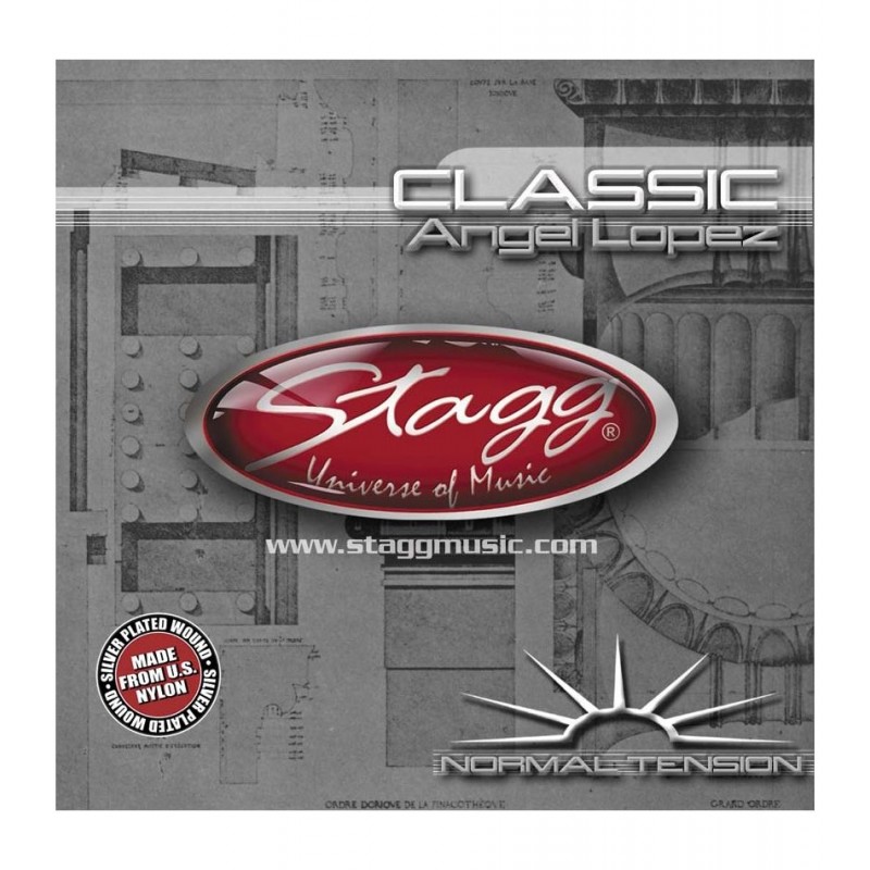 Stagg CL NT AL - struny do gitary klasycznej - 1 Stagg CL NT AL - struny do gitary klasycznej - 1