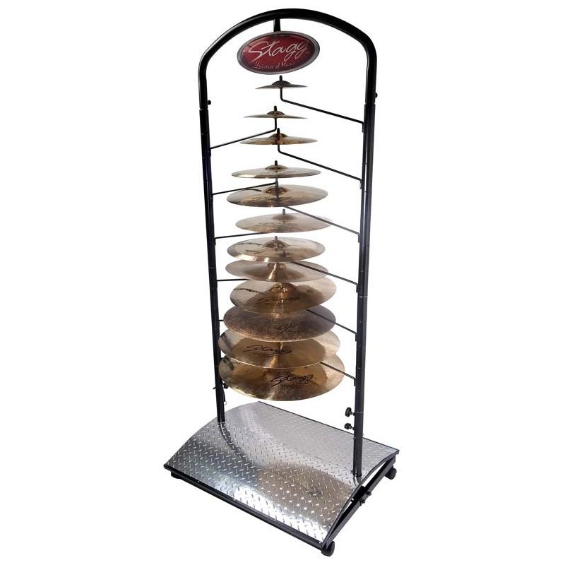 Stagg CYMB DISPLAY 2 - statyw do ekspozycji talerzy perkusyjnych - 1 Stagg CYMB DISPLAY 2 - statyw do ekspozycji talerzy perkusyjnych - 1