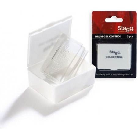 Stagg DGC-05TR - żelowe nakładki wyciszajace - 1