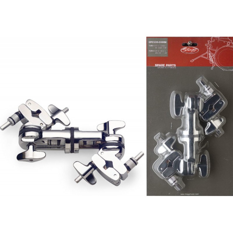 Stagg DPC500-3XMM - zacisk do perkusji - 1 Stagg DPC500-3XMM - zacisk do perkusji - 1