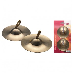 Stagg FCY 9 - talerzyki 9cm z uchwytem na palce - 1