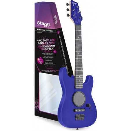 Stagg GAMP 200 BL - gitara elektryczna z wbudowanym wzmacniaczem - 1