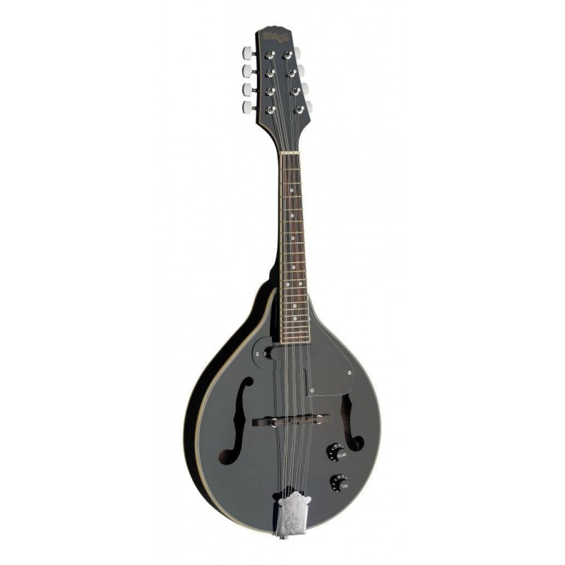 Stagg M50 E BLK - mandolina elektroakustyczna - 3
