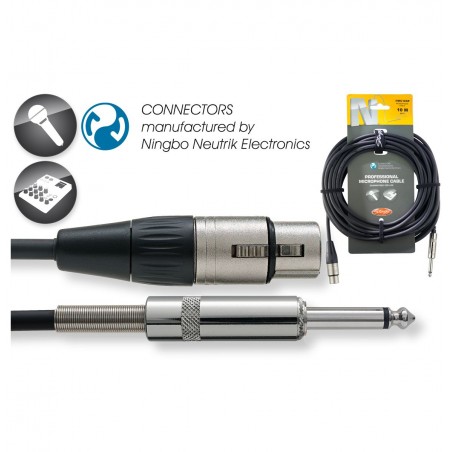 Stagg NMC 10 XP - kabel mikrofonowy 10m - 1