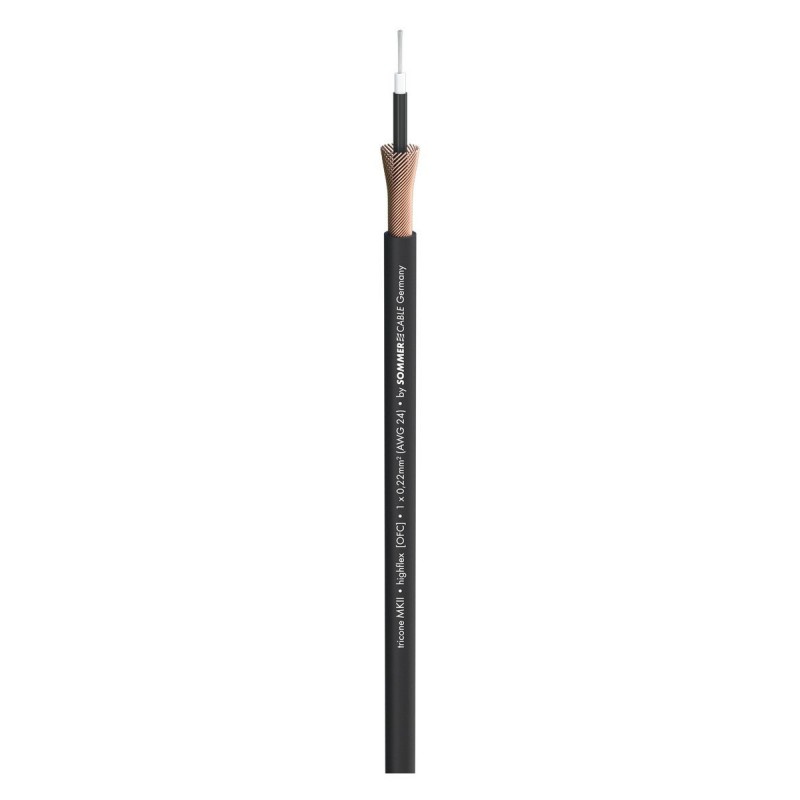 Sommer Cable Tricone® MKII - kabel instrumentalny, szpula 100m - 2 Sommer Cable Tricone® MKII - kabel instrumentalny, szpula 100m - 2