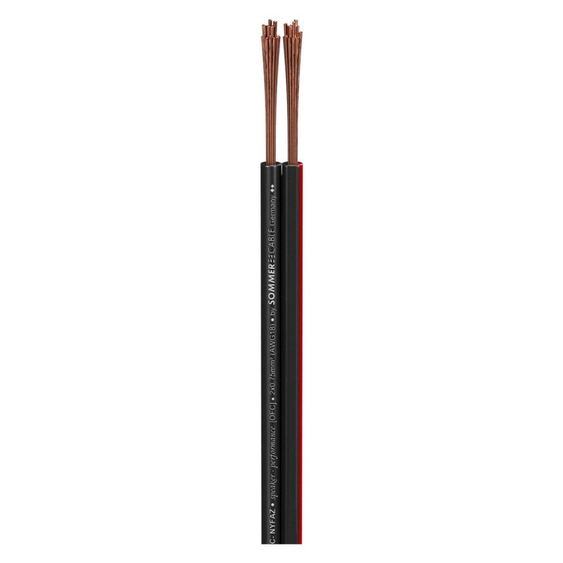 Sommer Cable SC-Nyfaz 2 x 0,75 mm² - podwójny kabel instalacyjny, szpula 100m - 2 Sommer Cable SC-Nyfaz 2 x 0,75 mm² - podwójny kabel instalacyjny, szpula 100m - 2